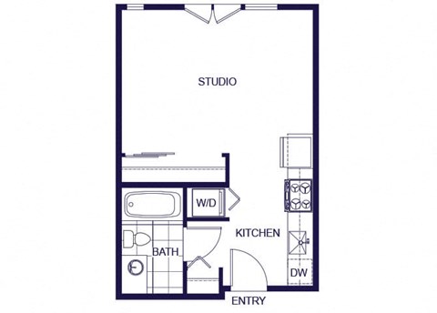 S2 Floorplan Image at Q21 Apartments in Portland OR